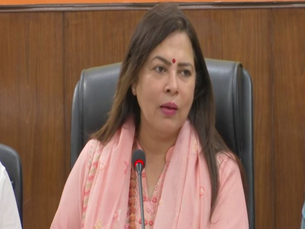 Union Minister of State (MoS) for External Affairs and Culture Meenakashi Lekhi (Photo/ANI)