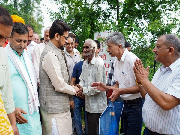 Union Minister Anurag Thakur (Photo/ANI)