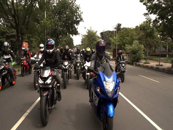 400 bikers start Hyderabad Chapter of MotoGP Bharat’s city tour (Image: MotoGP Bharat) 