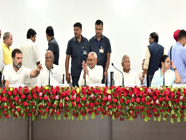 Joint meeting of Opposition parties in Patna on June 23. (File Photo/ANI)