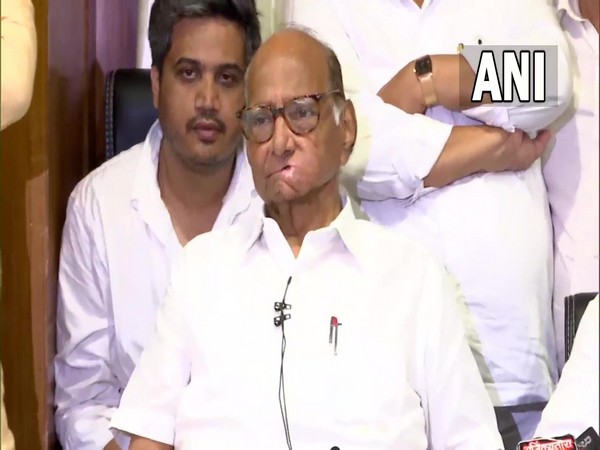 Nationalist Congress Party (NCP) chief Sharad Pawar. (File Photo/ANI)