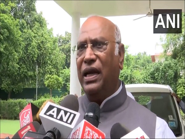 Congress president Mallikarjun Kharge. (Photo/ANI)