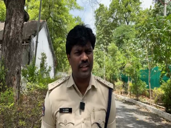 Narasaraopet DSP Mahesh. (Photo/ANI)