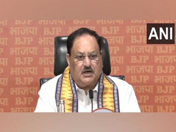 Bharatiya Janata Party (BJP) national president JP Nadda (File Photo/ANI)