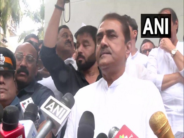 Ajit Pawar NCP faction leader Praful Patel (Photo/ANI)