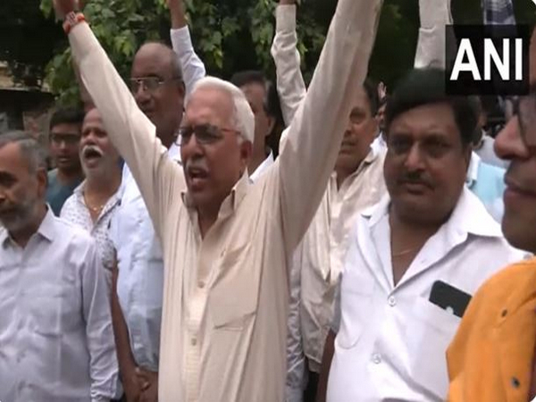 Members of the Jain community held  protest march at Delhi's Jantar Mantar(Photo/ANI)