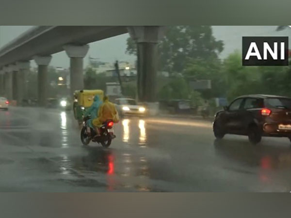 Rainfall in Bhopal (File Photo/ANI)