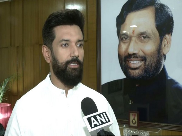 Lok Janshakti Party (Ram Vilas) Chief Chirag Paswan (File photo/ANI)