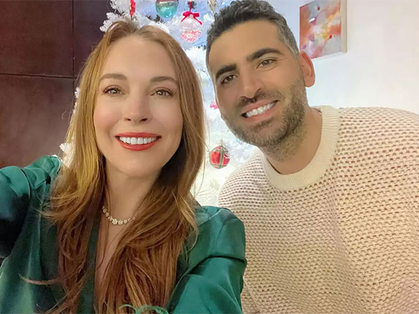 Lindsay Lohan and Bader Shammas (Image Source: Twitter)