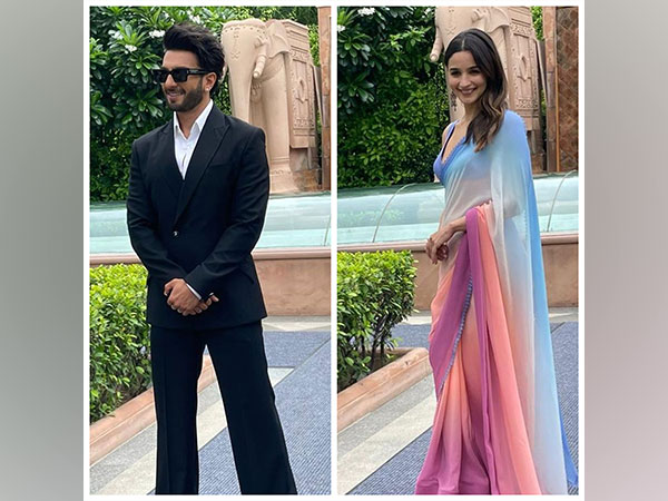 Actors Alia Bhatt and Ranveer Singh (Instagram account of Hype PR)