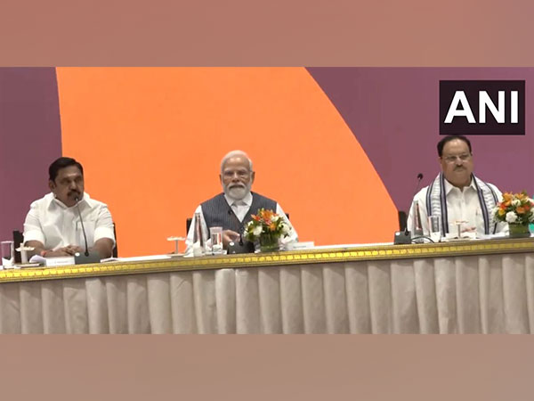 PM Modi chairs NDA meeting in Delhi (Photo/ANI)