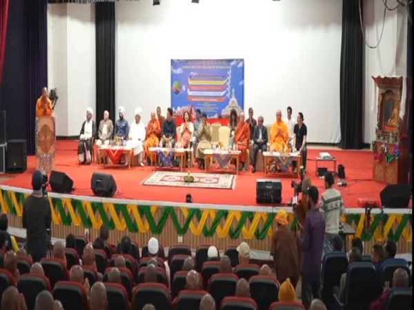 Gurus and eminent scholars from different countries gather at Ladakh programme (Photo/ANI)