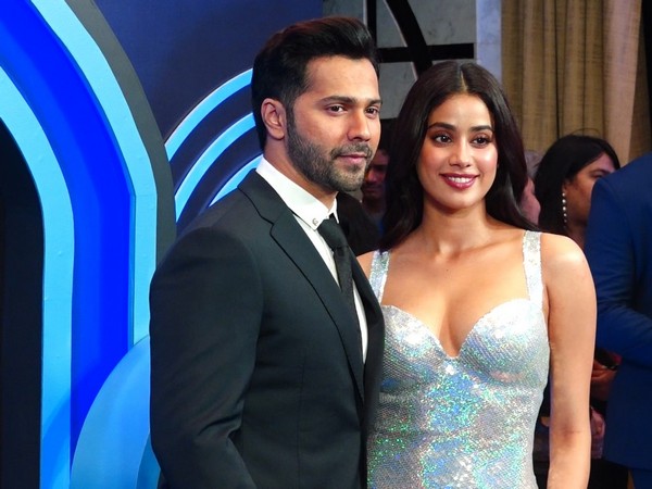 Actors Janhvi Kapoor and Varun Dhawan (ANI Photos)