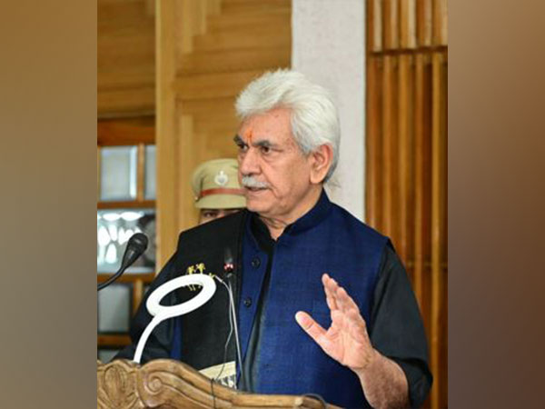 Jammu and Kashmir Lieutenant Governor Manoj Sinha (File Photo/ANI)