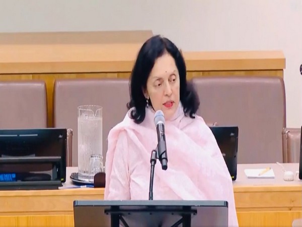 India's Permanent Representative to the United Nations Ruchira Kamboj. (Photo Credit - Twitter: @IndiaUNNewYork)