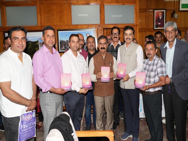 CM Sukhu releases a book titled 'Raag Prakash' (Photo/ANI)