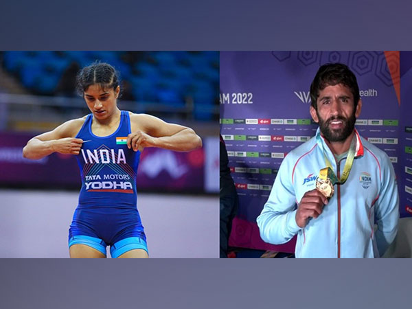  Vinesh Phogat (left) and Bajrang Punia (right) (File Photo)