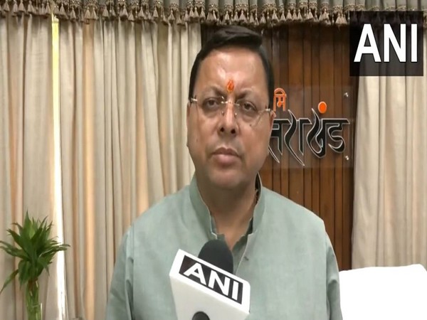 Uttarakhand CM Dhami (Photo/ANI)