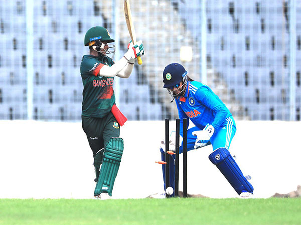 Bangladesh Women Player in action (Photo: Twitter/Bangladesh Cricket)