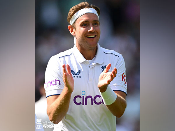 Stuart Broad reaching 600 Test wickets was a highlight of day one. (Photo- England Cricket Twitter)