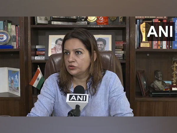 Shiv Sena (UBT) leader Priyanka Chaturvedi (File Photo/ANI)