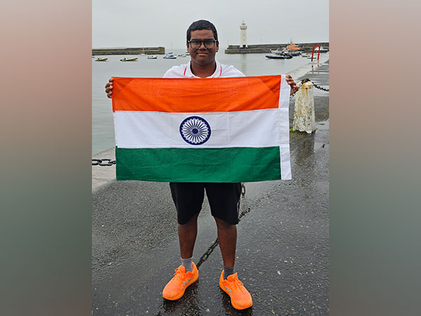 Open sea swimmer Anshuman Jhingran (Image: Anshuman Jhingran)