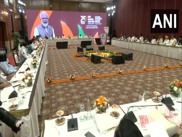 Visual from NDA meeting on Tuesday. (File Photo/ANI)
