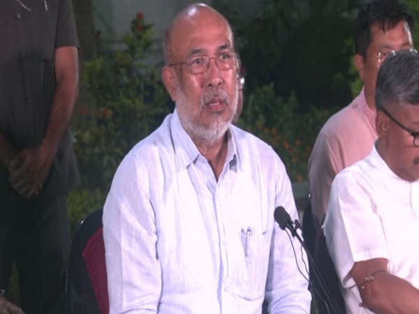 Manipur Chief Minister N Biren Singh (Photo/ANI)