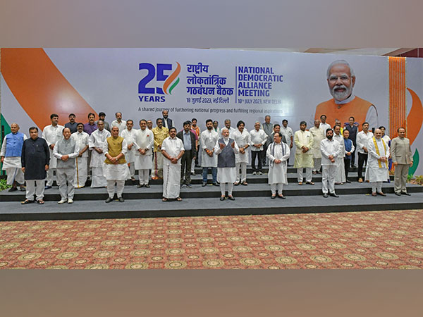 Visual from NDA meeting on Tuesday. (File Photo/ANI)