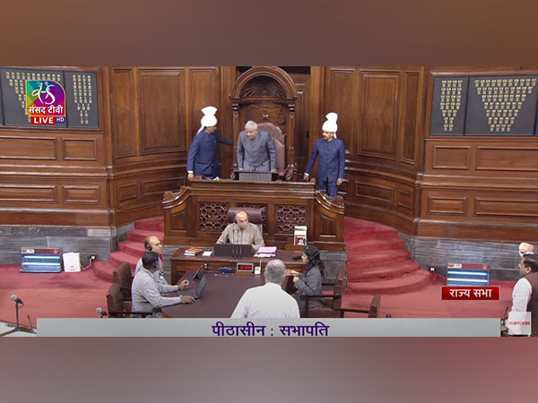 Rajya Sabha was adjourned for the day on Thursday (Photo credit/Sansad TV)