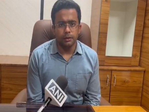 Himanshu Khurana, DM, Chamoli (Photo/ANI)