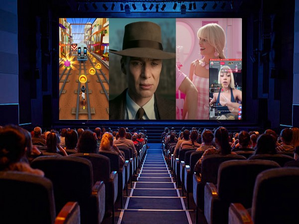 Films Oppenheimer and Barbie meme (Image source: Twitter)