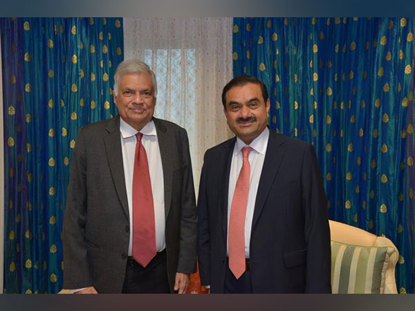 Industrialist Gautam Adani with Sri Lankan President Ranil Wickremesinghe (Photo Credit - Twitter: @gautam_adani)