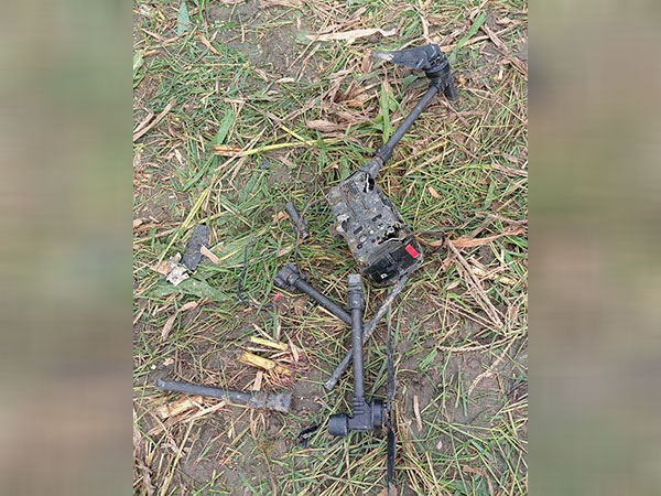 BSF recovers Pak drone in Punjab's Tarn Taran. (Photo/ANI)