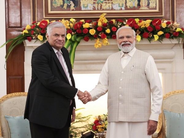 Prime Minister Narendra Modi and Sri Lanka President Ranil Wickremesinghe in Delhi (Photo: Twitter/MEA)