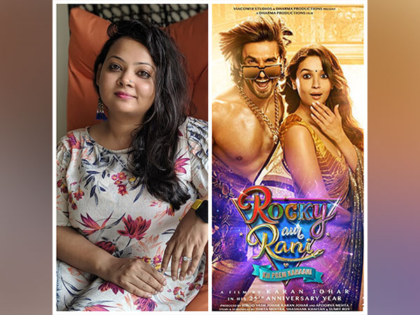 Ishita Moitra, Rocky Aur Rani Kii Prem Kahaani poster (Image source: Instagram)