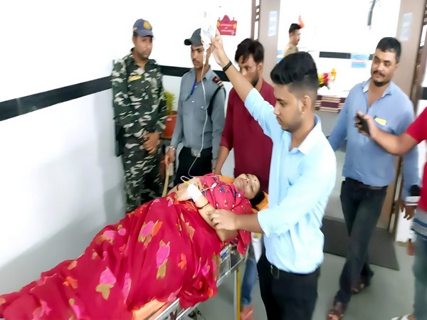 The injured woman (Photo/ANI)