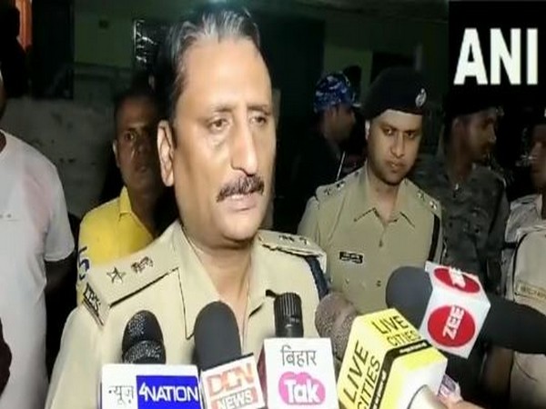 Rakesh Kumar Muzaffarpur SSP (Photo/ANI)
