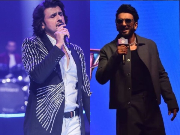 Sonu Nigam, Ranveer Singh (Image source: Twitter)
