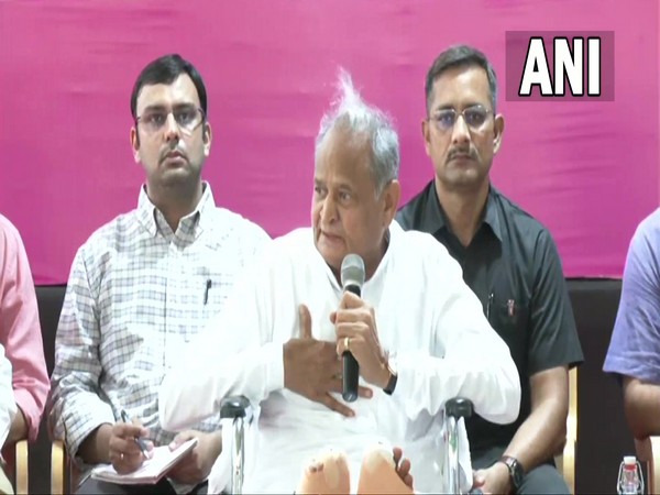 Rajasthan CM Ashok Gehlot (Photo/ANI)