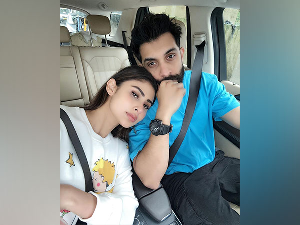 Mouni Roy with Suraj Nambiar (Image Source: Instagram)
