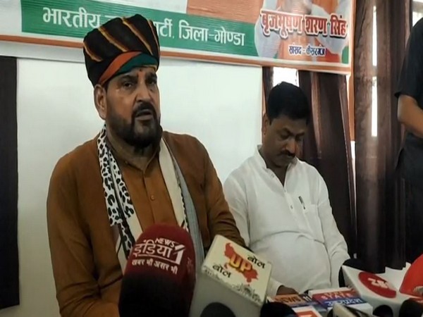 BJP MP Brij Bhushan Sharan Singh (Photo/ANI)