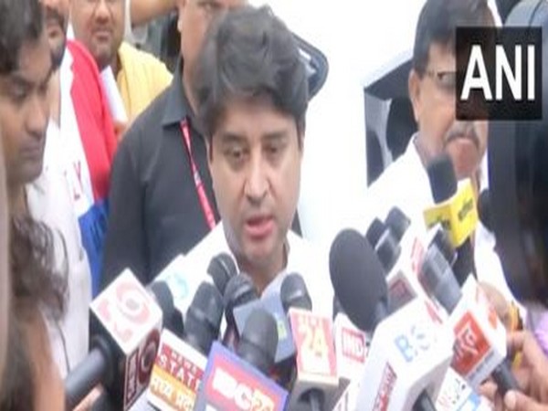 Civil Aviation Minister Jyotiraditya Scindia (Photo/ANI)