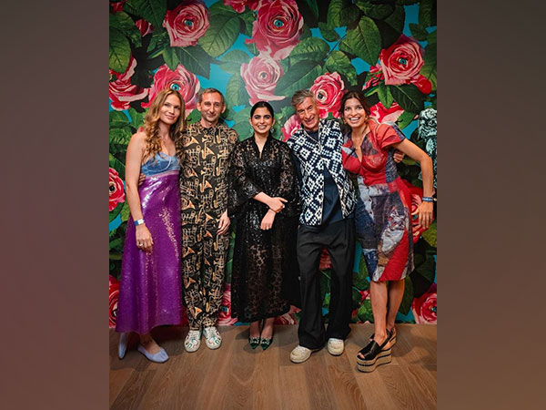 Isha Ambani with Guests at NMACC (Image source: ANI)