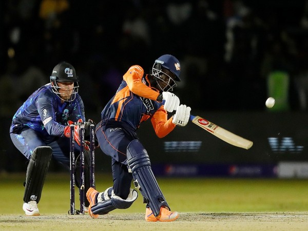 A visual from the match. (Photo- Zim Afro T10)