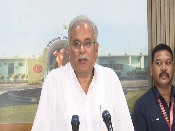 Chhattisgarh Chief Minister Bhupesh Baghel (Photo/ANI)
