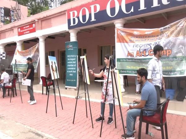 Two-day art camp in Jammu (Photo/ANI)