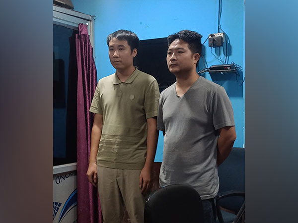 Two Chinese nationals held for illegaly crossing border in Bihar(Photo/ANI)