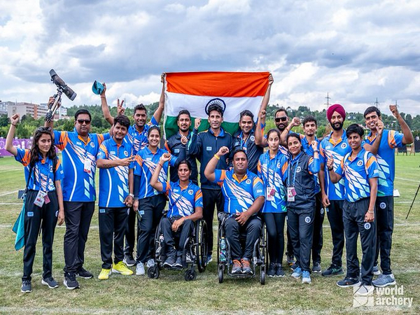 Indian para-archers (Image: Twitter/ SAI media) 
