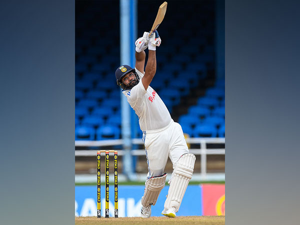 Rohit Sharma in action. (Photo- BCCI Twitter)